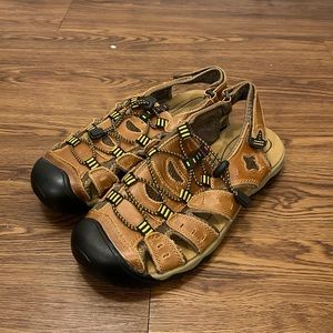 Fashion Men’s Brown Sandals Size 43